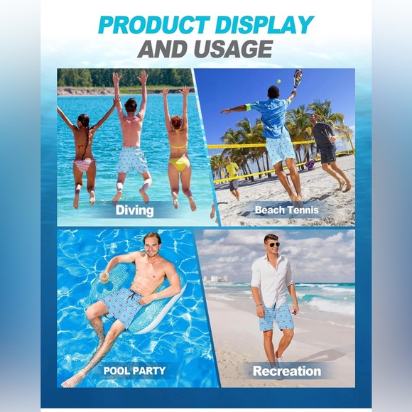 Dolphin Swim Trunks with Mesh Liner - Picture 5 of 6